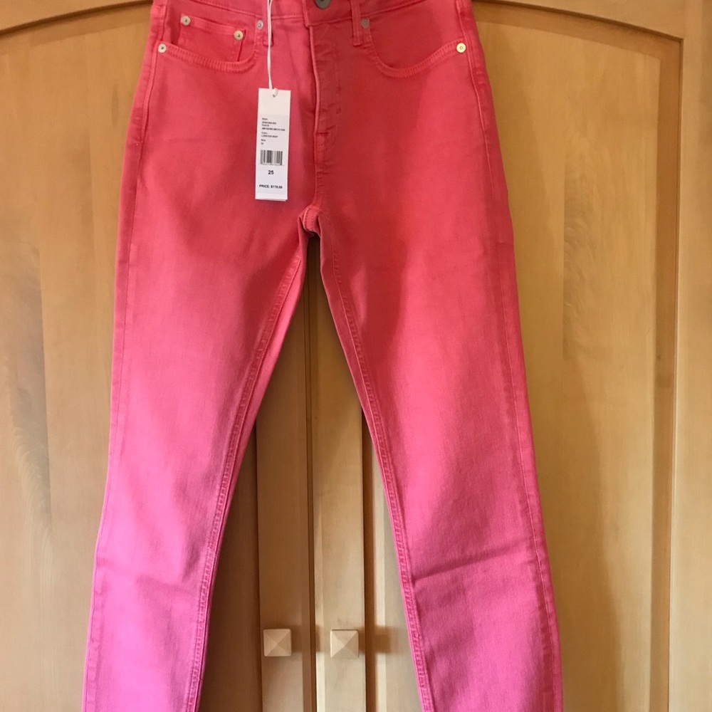 Vineyard Vines Jamie High Rise Garment Dyed Jeans